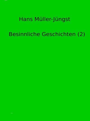 cover image of Besinnliche Geschichten 2
